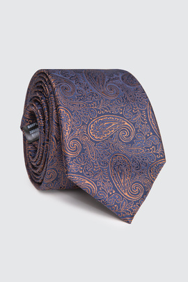 Brązowy krawat męski 00183B80PLA