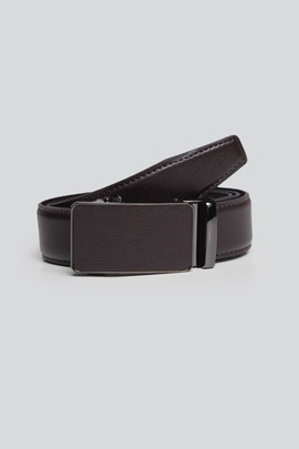 Czarny pasek z pełną klamrą 01132C80BAA