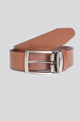 Brązowy pasek 100% skóra naturalna 02010D80CKA