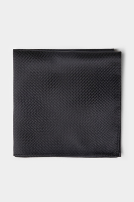 Czarna poszetka 00200A90MSA