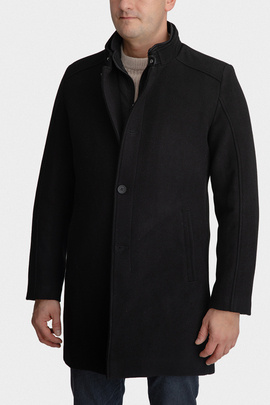 Czarny płaszcz 00285D90GSA