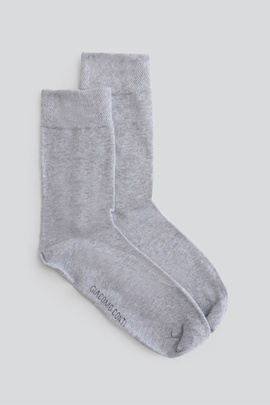 Szare skarpety męskie 03006B06GAC