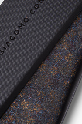 Krawat jedwabny w bogaty wzór 00246A99FLA