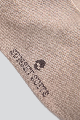 Beżowe skarpety męskie 03005D15GAC