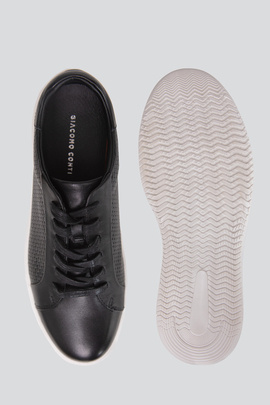 Czarne sneakersy męskie 01033B90SNA