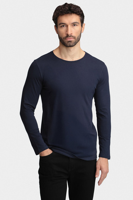 longsleeve granatowy