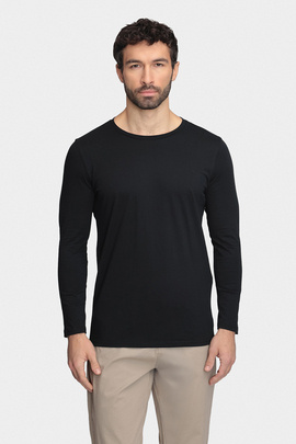czarny longsleeve