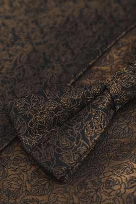 Czarno złota-mucha z poszetką 00274A90DZA