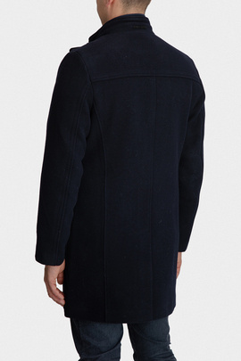 Granatowy płaszcz 00285D75GSA