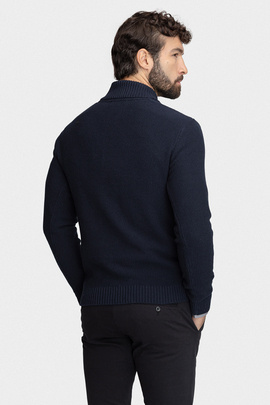 Granatowy sweter CLETO 01056B75TRB