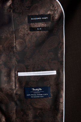 Męska brązowa marynarka 03117A80LSB