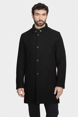 Czarny płaszcz 00285D90GSA