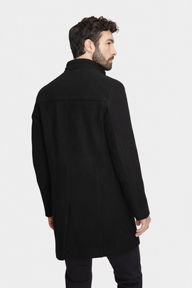 Czarny płaszcz 00285D90GSA