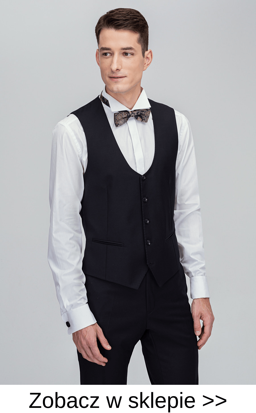 elegancki garnitur dla dżentelmena