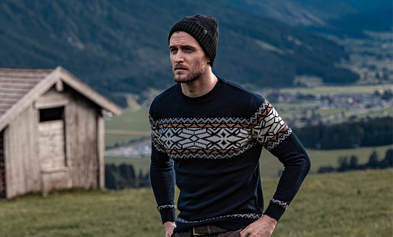 sweter norweski