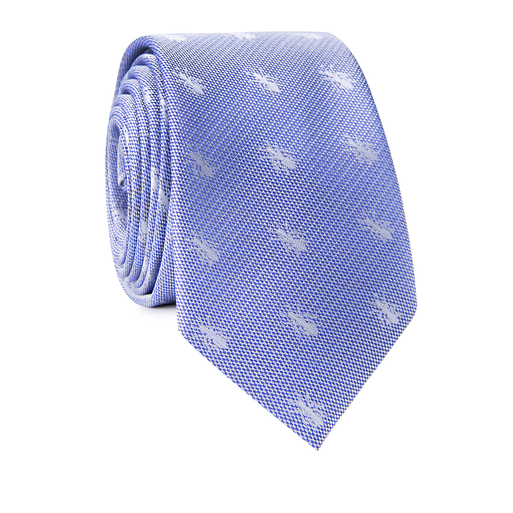 nebieski krawat