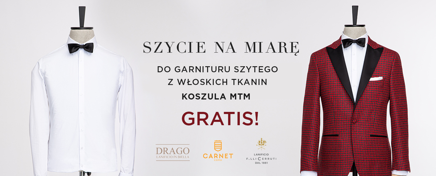 Szycie na miarę w Giacomo Conti