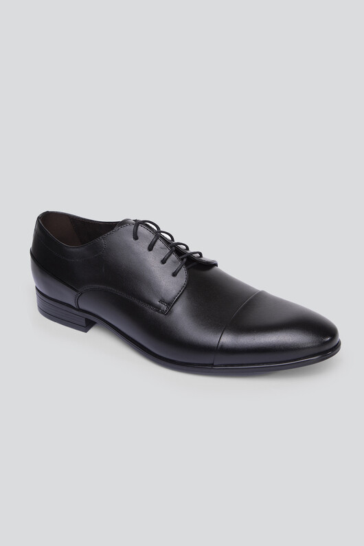 Czarne buty skórzane 00127C90DNA