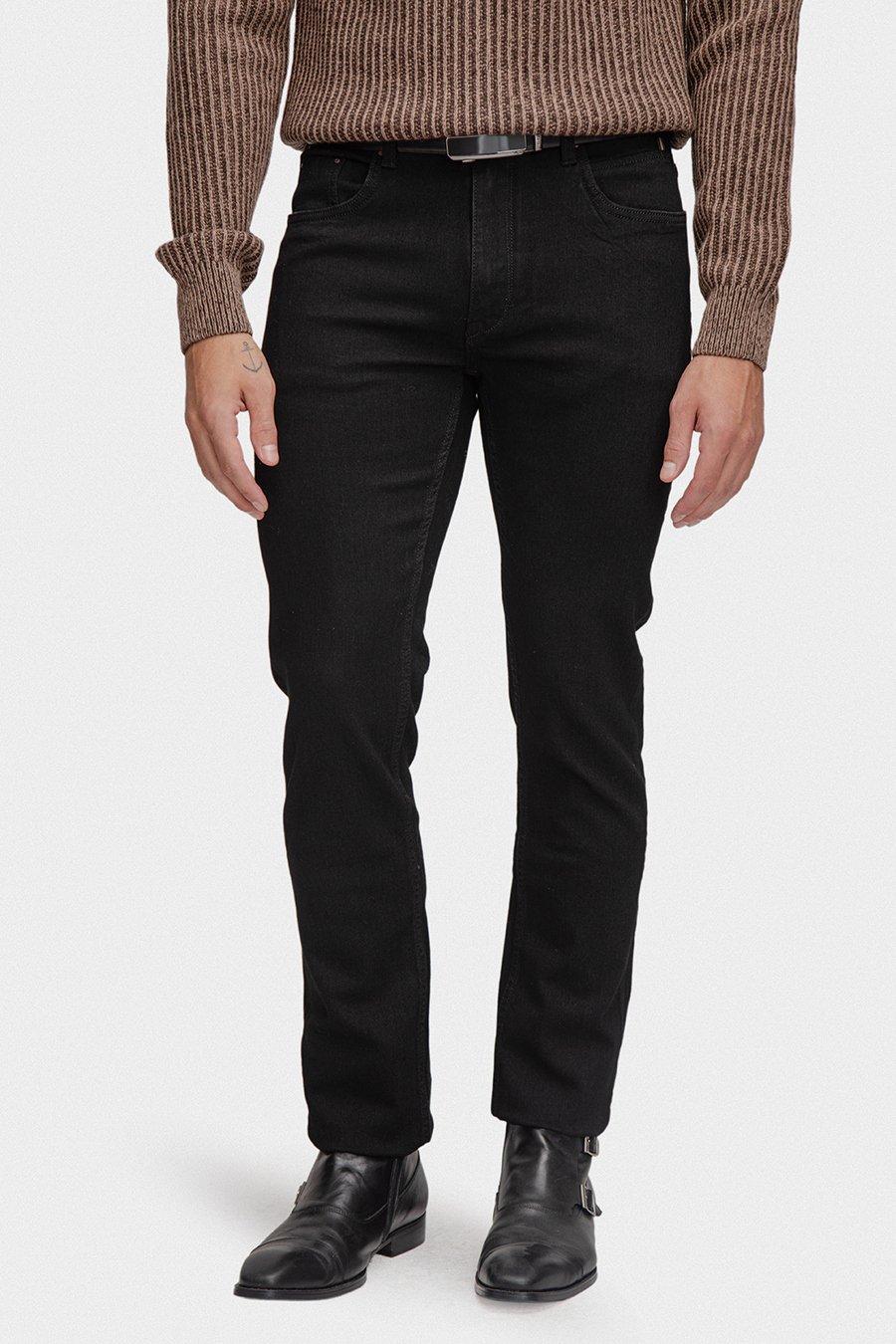 Czarne jeansy 00002A90GSA