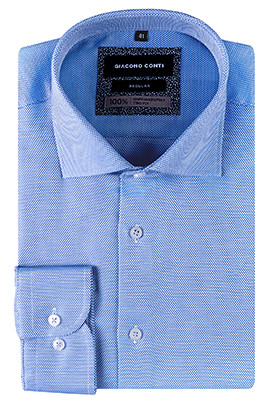 koszula męska regular niebieska