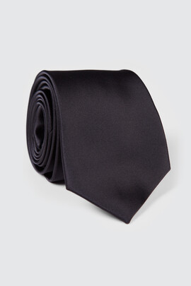 czarny krawat