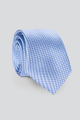 niebieski krawat 