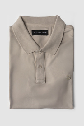 brązowe polo