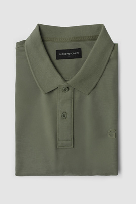 Ciemnozielone polo