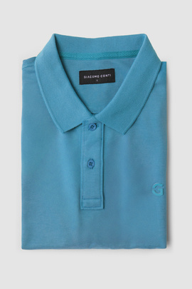 niebieskie polo