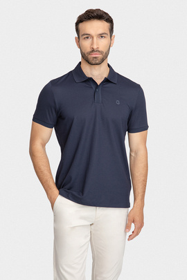granatowe polo