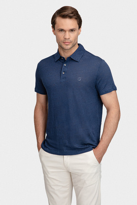 granatowe polo