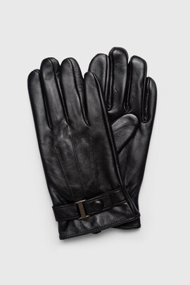 czarne rękawice