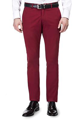 czerwone spodnie męskie