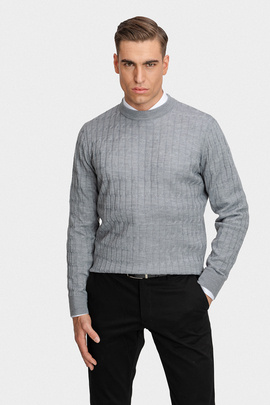 sweter męski dzianinowy