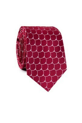 czerwony krawat męski Giacomo Conti 