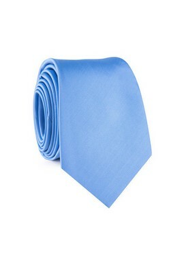 niebieski krawat