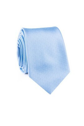 błękitny krawat