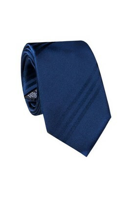 granatowy krawat biznesowy Giacomo Conti