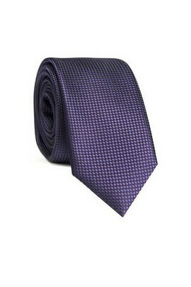 krawat fioletowy