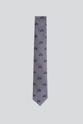 Krawat męski jedwabny KWPRC00123