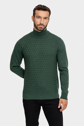 zielony sweter