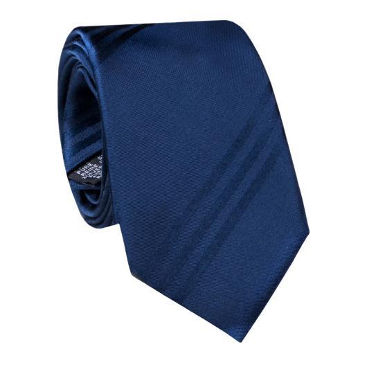 granatowy krawat