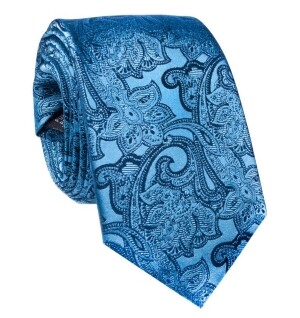 krawatv niebieski